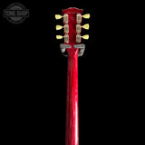 Back of headstock of Used Gibson Les Paul DC Studio.