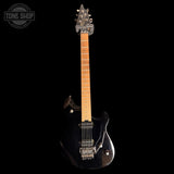 Full frontal of Used 2022 EVH Wolfgang Standard Black PFB TSS7697.