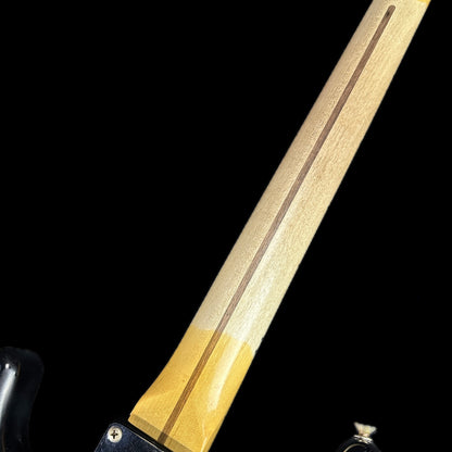 Back of neck of Fender Custom Shop LTD 70th Anniversary 1954 Stratocaster Journeyman Relic 2-Color Sunburst.