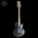 Full frontal of Used Ibanez Art100 Solid Body Black w/Case TSS7738.