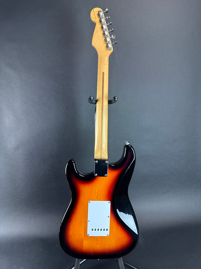 Full back of Used 1998 Fender California Strat Sunburst.