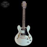 Front of Used Eastman T60/TV-LTD-FB Faded Blue.