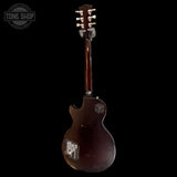 Back of Used 2022 Gibson Les Paul Traditional Pro V Satin Desert Burst.