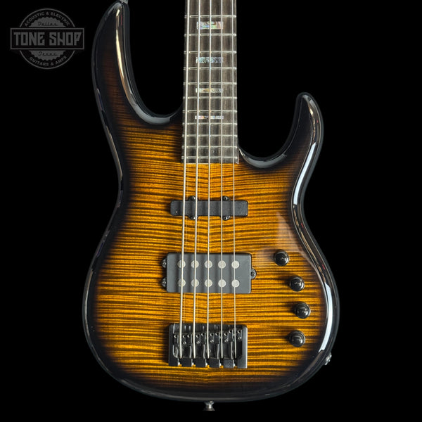 Front of Used 2015 Carvin LB75 5-String Bass TSS7145.