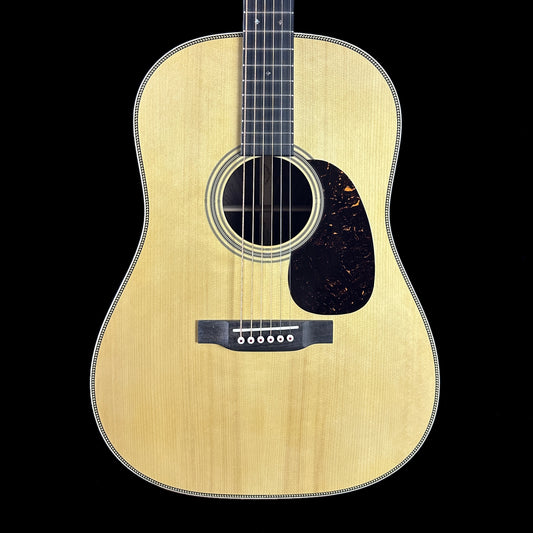 Front of body of Martin Custom Shop D-12F Adirondack/WEIR.