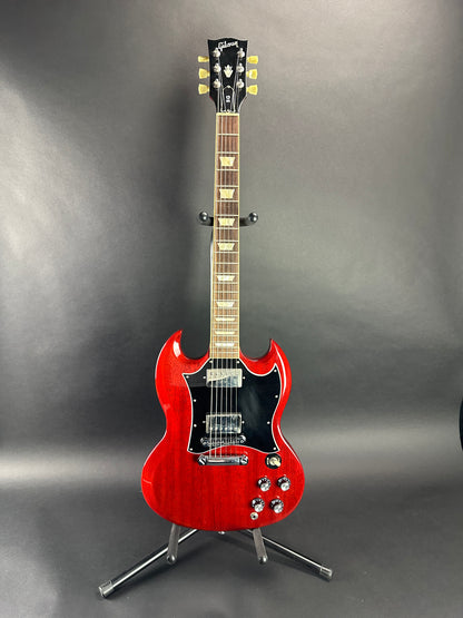 Full front of Used 2016 Gibson SG Standard Cherry.