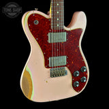 Front angle of Used Nash T-22 DLX Shell Pink Heavy Aging Ash.