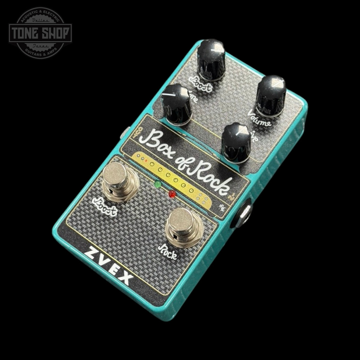 Top of Used ZVex Box of Rock Overdrive TSS7264.