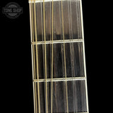 Neck of Used 2022 Takamine P6JC-12 Jumbo Brown Sunburst Pro Series 12-String.