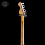 Back of headstock of Used Partscaster Mahogany body/WD Neck TSS7456.