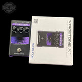 Top of Used TC Helicon Voicetone XI vocal distortion with box.