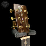 Headstock of Used 2023 Martin Custom Grand "J" Jumbo Sunburst TFW3239.