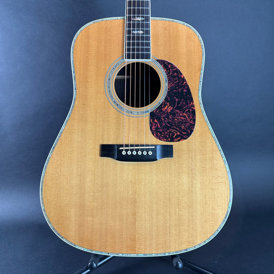 Front of Used Martin D-41 Natural.