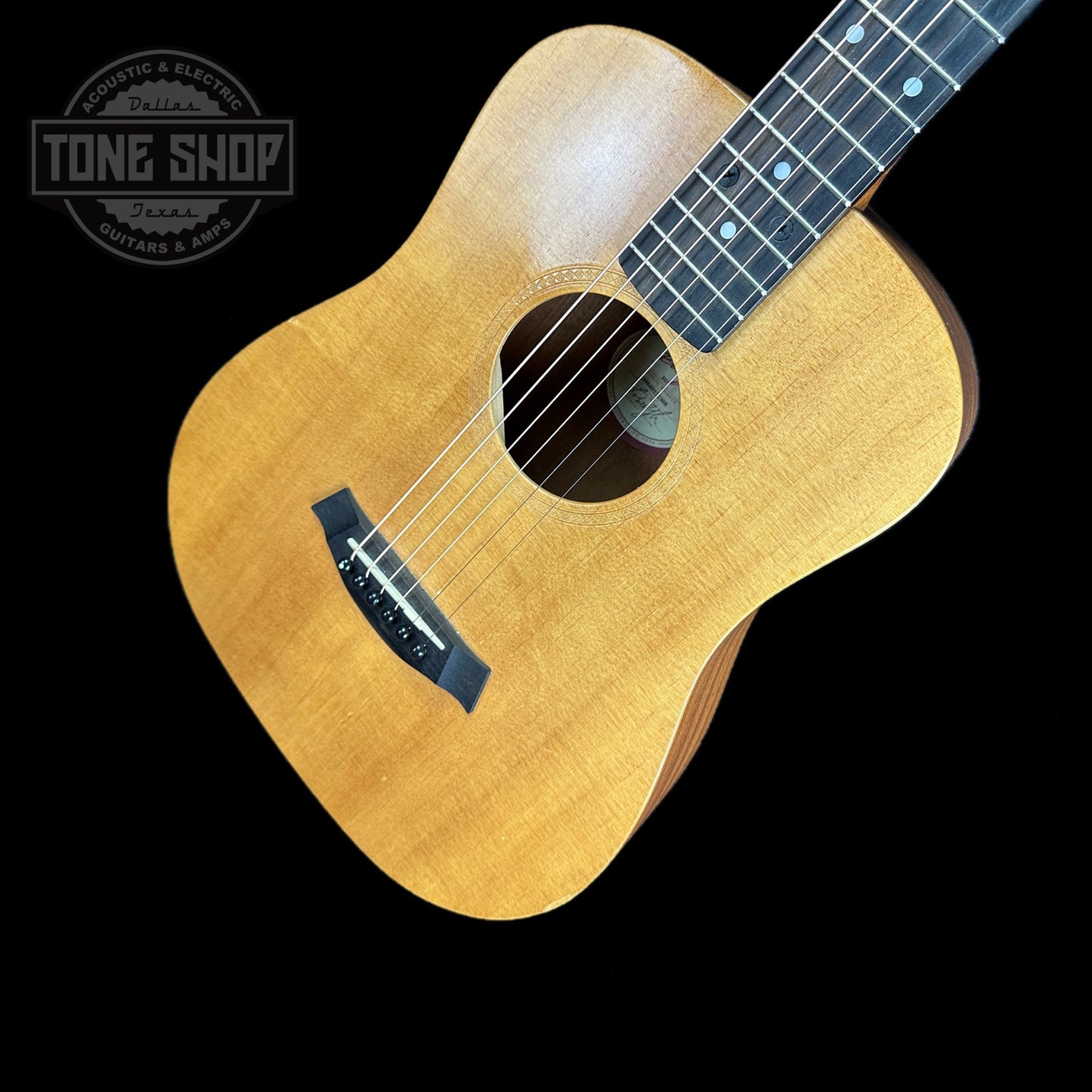 Front angle of Used Taylor Baby Taylor.