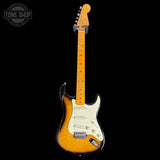 Full frontal of Used 2007 Fender Eric Johnson Stratocaster 2TS.