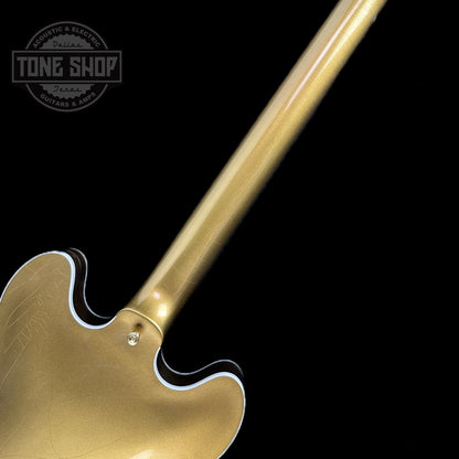 Back of neck of Gibson Custom Shop M2M 1964 ES-345 Double Gold Murphy Lab Ultra Light Aged.