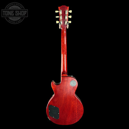 Full back of Gibson Custom Dealer Select 1958 Les Paul Chambered Slow Iced Tea Fade VOS w/case 84910