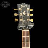 Headstock of Used Gibson 2010 Gibson Custom ES-339 HB041M Black.