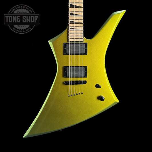 Front of body of Jackson Custom Shop Limited Edition Kelly Nos Acapulco Gold.