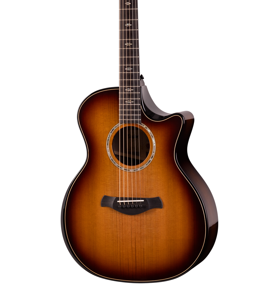 Front of Taylor Next Generation Builder's Edition 714ce LTD Cedar / Walnut.