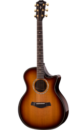 Full frontal of Taylor Next Generation Builder's Edition 714ce LTD Cedar / Walnut.
