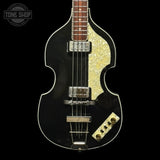 Front of Used 2007 Hofner Contemporary Series HCT-500/1 Violin Bass Black.