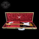 Fender Custom Shop LTD 70th Anniversary 1954 Stratocaster Journeyman Relic 2-Color Sunburst in case.