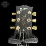 Headstock of Used 2021 Gibson Les Paul 50's Vintage Sunburst.