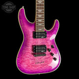 Front of Used 2020 Schecter Omen Extreme Diamond Series Hot Pink Burst TSS7791.