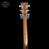 Back of headstock of Used 2026 Martin SE-10e Acoustic.