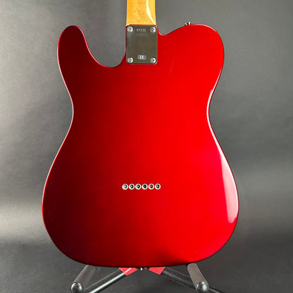 Back of Used 2000 Fender Custom Shop 63 Telecaster NOS Candy Apple Red.