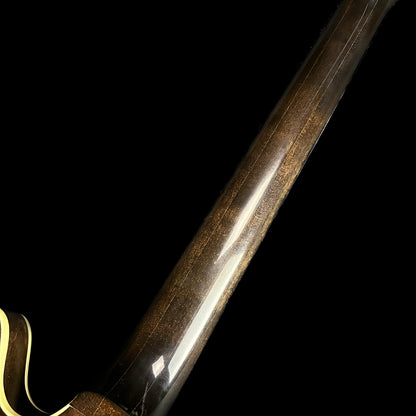 Back of neck of Used 1980 Gibson ES-335 STD Walnut Left Handed.
