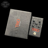 Top of Used Digitech Trio Band Creator TSS7368 with box.