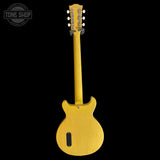 Back of Used 2006 Gibson Custom Shop 1958 Les Paul Junior Double Cut TV Yellow.