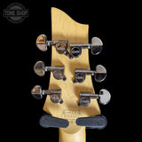 Back of headstock of Used 2020 Schecter Omen Extreme Diamond Series Hot Pink Burst TSS7791.