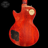 Back of body of Used 2026 Gibson Murphy Lab Les Paul Standard Brazilian Fgbd Dirty Lemon Burst Light Aged.