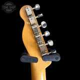 Back of headstock of Used Fender American Vintage 1952 Telecaster Reissue.