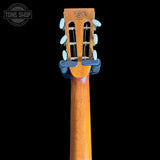 Back of headstock of Used Washburn WP55NS-D Koa Parlor Guitar TSS7077.