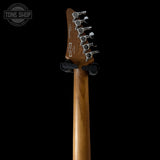 Back of neck of Used Ibanez AZ24P1QM Blueburst.