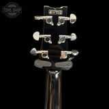 Back of headstock of Used Ibanez Art100 Solid Body Black w/Case TSS7738.