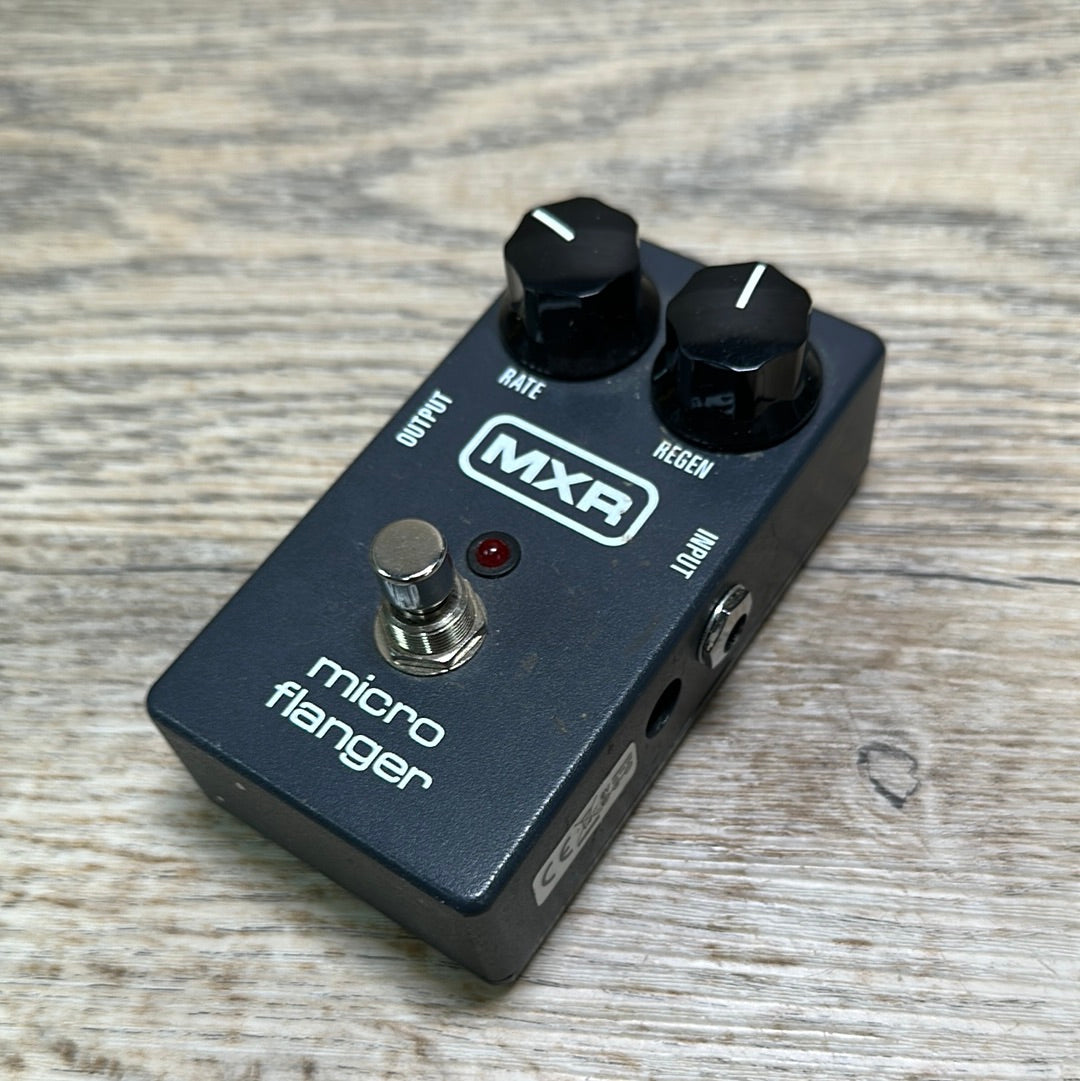 Top of Used MXR Micro Flanger.