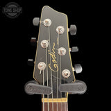 Headstock of Used Godin A6 Ultra Sunburst.