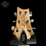 Headstock of Used 2011 PRS Paul Reed Smith NF3 Core Korina Sunburst.