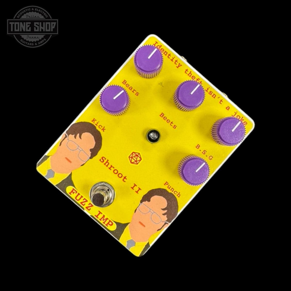 Top of Used Fuzz IMP Shroot II fuzz pedal TSS7441.