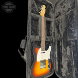 Used Fender Telecaster Standard Sunburst in case.