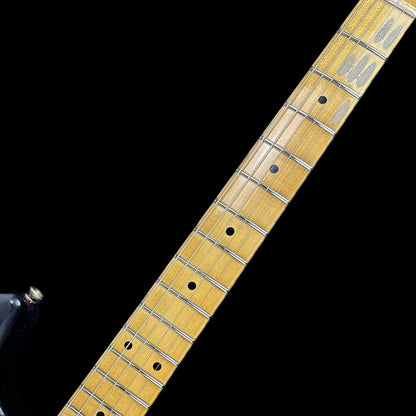 Fretboard of Fender Custom Shop LTD 70th Anniversary 1954 Stratocaster Journeyman Relic 2-Color Sunburst.