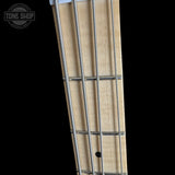 Neck of Used Fender Player Precision Bass Daytona Blue.