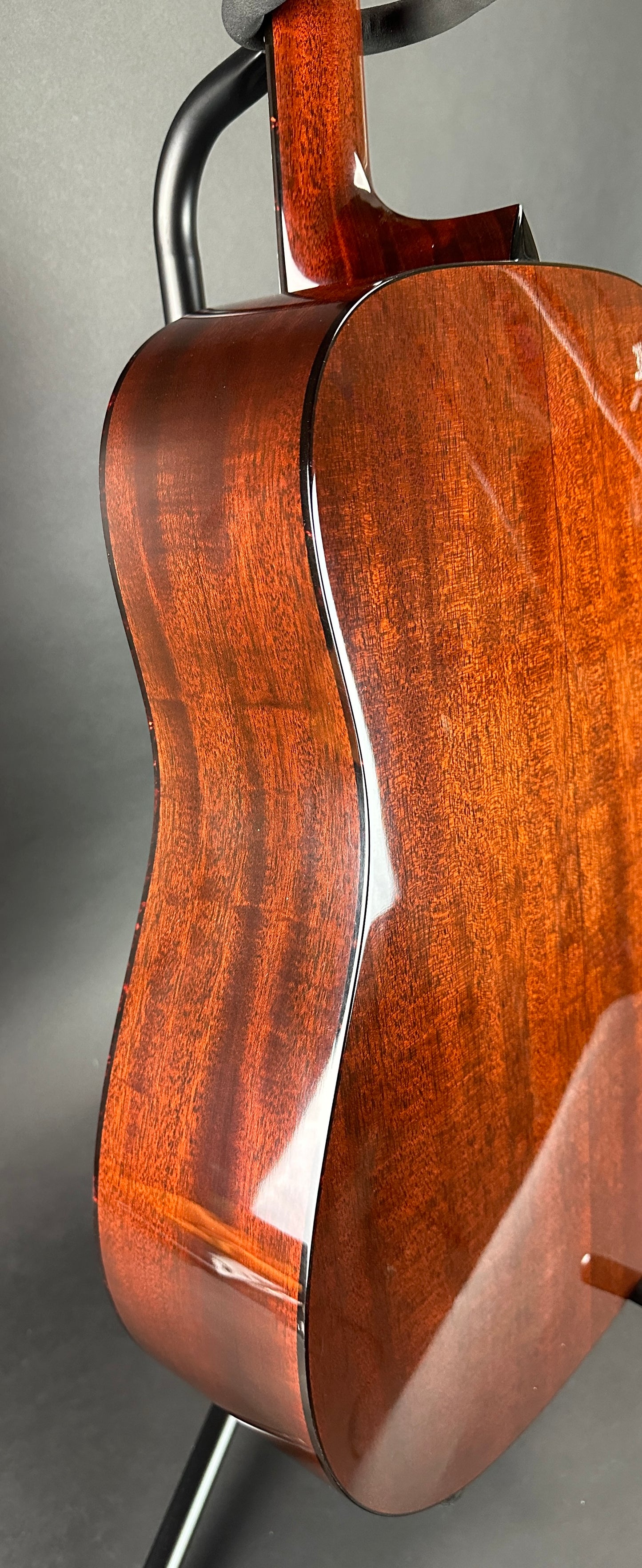 Side of Used 2005 Collings CW Mh A Natural.