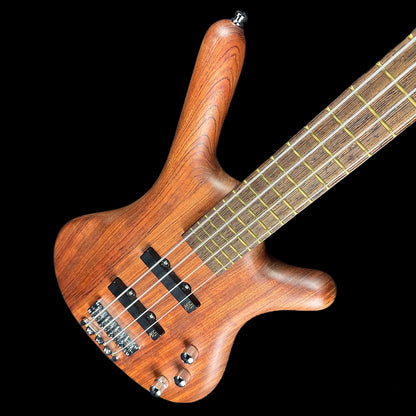Front angle of Used Warwick Corvette Standard Natural.
