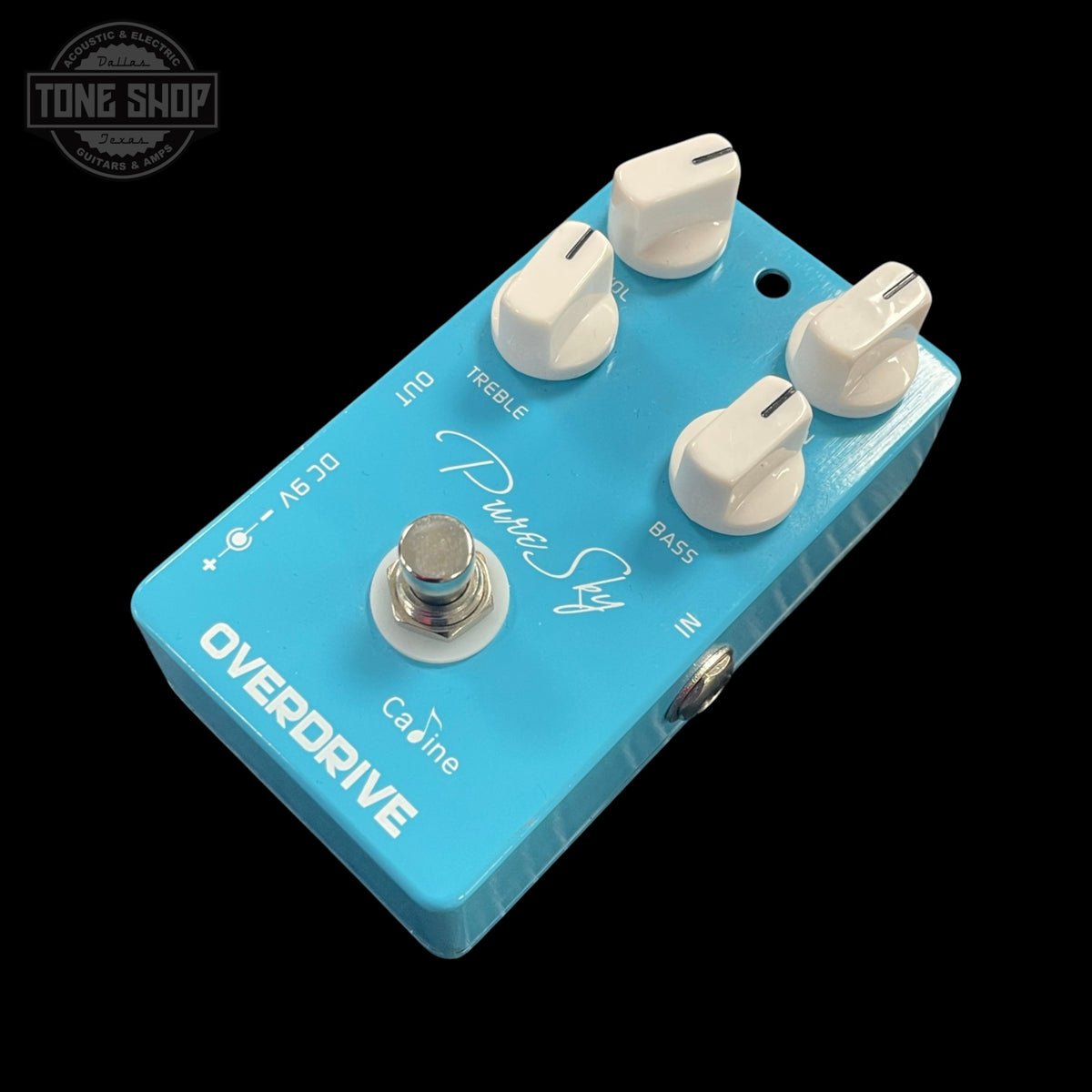 Top of Used Caline Pure Sky Overdrive Pedal TSS7577.